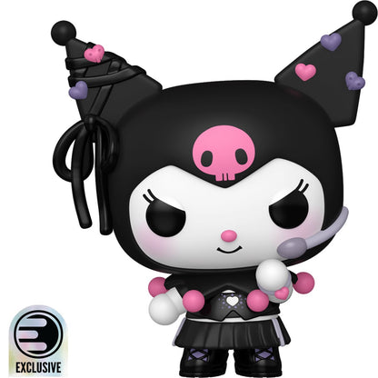 Hello Kitty and Friends Kuromi K-Pop Funko Pop! Vinyl Figure #143, Entertainment Earth Exclusive, unboxed front view