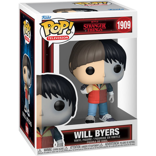 Stranger Things Split Will Byers Funko Pop! Vinyl Figure #1909 in front-facing window box packaging