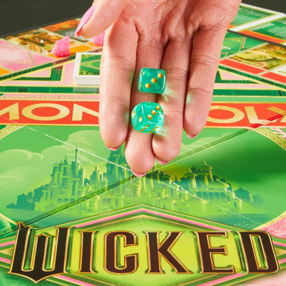 Wicked Edition Monopoly board game by Mattel