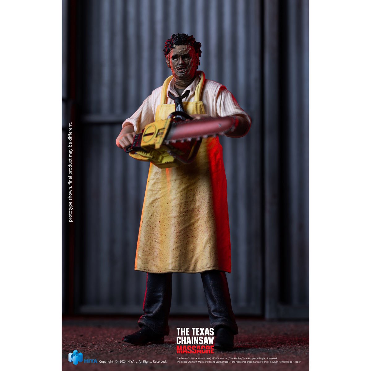 Texas Chainsaw Massacre 1974 Leatherface Mask Standard Ver. Exquisite Mini 1:18 Scale Action Figure official product gallery view 9
