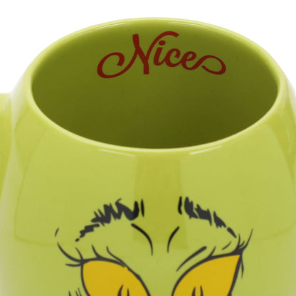 Dr. Seuss The Grinch Naughty or Nice 18 oz. Ceramic Mug official product gallery view 11