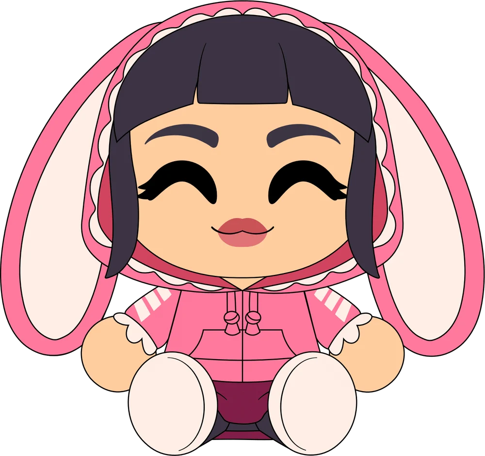 Dead by Daylight Feng Min 9-Inch Youtooz Plush illustrated front view