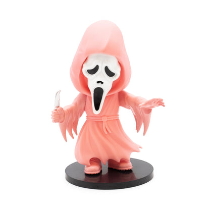 Ghost Face Pink Bobblehead loose figure view